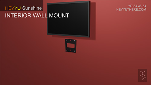 Interior wall HEYYU install