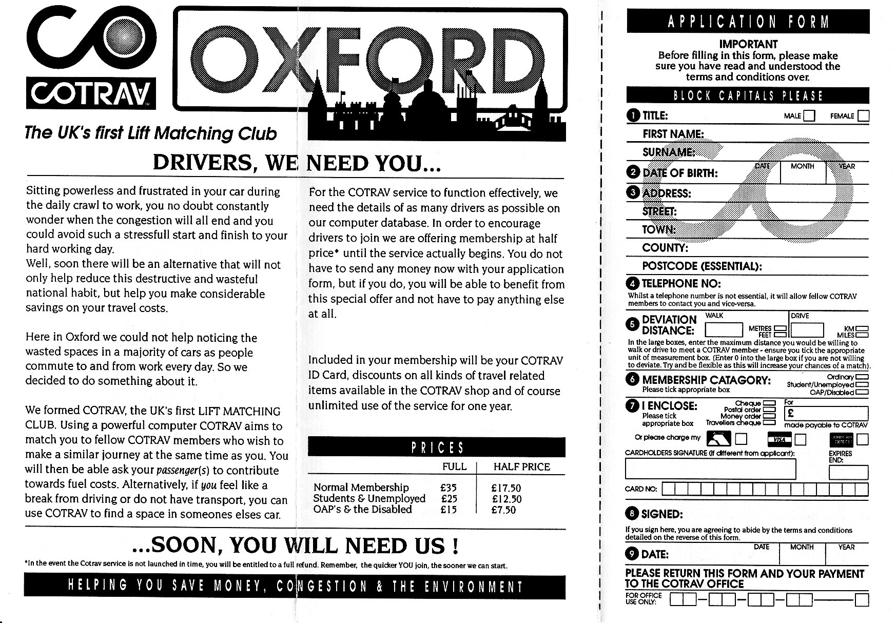 COTRAV Leaflet