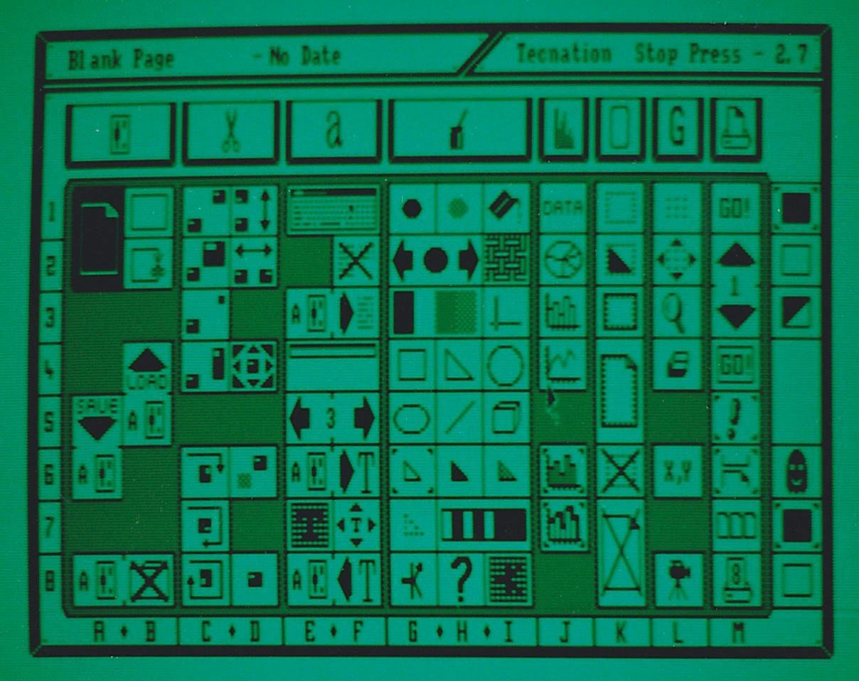 PCW Stop Press Control Panel