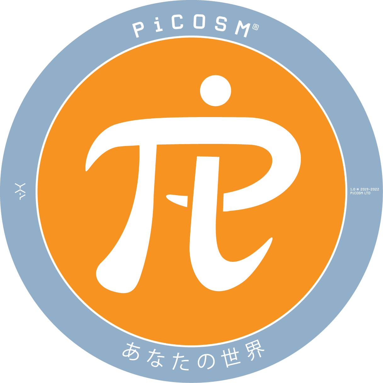 PiCosm logo slogan