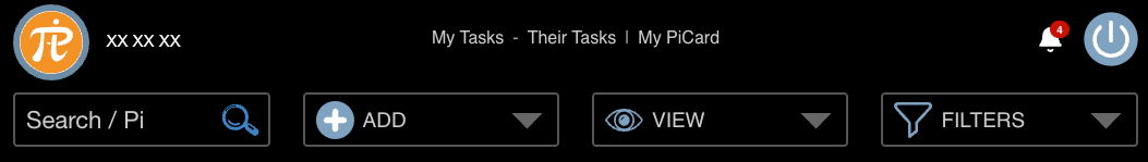 The MustDash Navigation Header